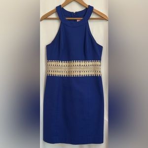 Lilly Pulitzer Bomber Blue Ashlyn Shift Dress